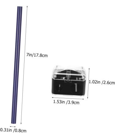 Healeved 3 Sets Eyebrow Pencil Eyebrow Pen Eyebrow Wood Pencils Positioning Pen Blue Plastic - Buy Online on SooperMarket.com