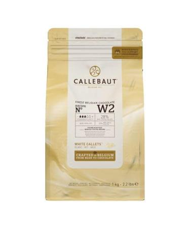 Callebaut Chocolate 1kg (Callebaut White Chocolate Callets 1kg)