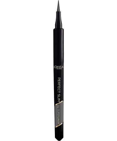 L'Or al Paris Super Liner Perfect Slim Eyeliner - Precise Felt Tip Irresistible Eye Makeup - No. 02 Gray 1 Piece - International Shipping Available - Buy Online on SooperMarket.com