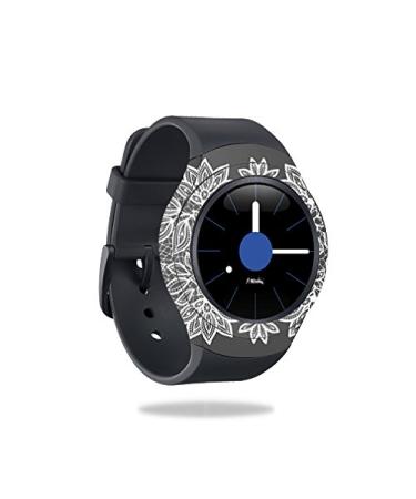 MightySkins Skin Compatible with Samsung Gear S2 Smart Watch Cover wrap Sticker Skins Floral Lace