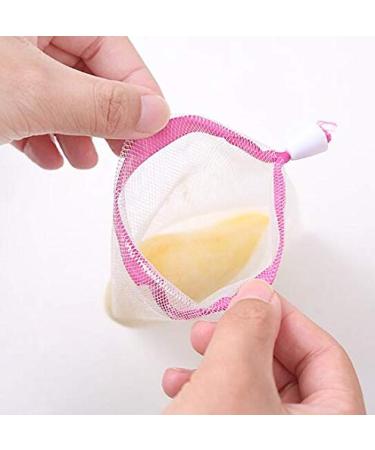DNHCLL Double Layer Bubble Foam Net Exfoliating Soap Pouch (10PCS) - Buy Online on SooperMarket.com