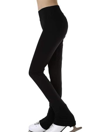 Milageto Women's Figure Skating Training Pants - Warm XS Black Tights for Optimal Performance - Buy Online on SooperMarket.com
