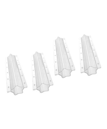 Kisangel 4 Pcs Vegetable Shaping Mold Plant Vegetable Growth Mould Fruit Shaping Tool Heart-Shaped As Shownx2pcs 20x4cmx2pcs