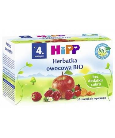 HiPP Organic Fruit Tea for Babies (20 Teabags)