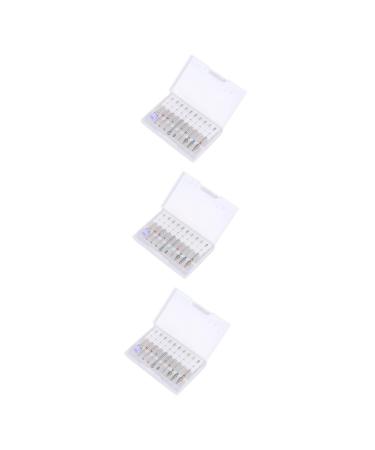 minkissy 30 Pcs E Tool Nail Art Manicure Drill Bits Nail Drill Bits Electric Manicure Grinding Head Tool Nail File Bits Carbide Nail Grinding Head Fine Grit Nail Drill Bit Acrylic Diamond Mx3pcs As Shownx3pcs