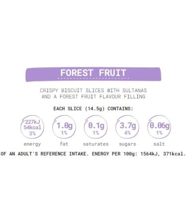 Go Ahead Crispy Forest Fruit Slices 5 Pack - Buy Online on SooperMarket.com