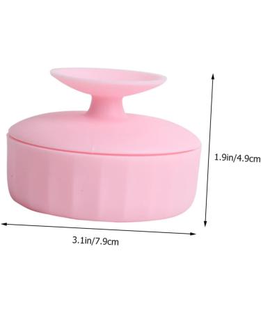 Beavorty 3pcs Makeup Brush Cleaning Box silicone brush cleaner makeup cleaning bowl makeup brush cleaner solution make up silicone makeup brush cleaner Wet and dry Silica gel carpet - Buy Online on SooperMarket.com