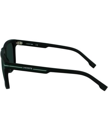 Lacoste Men's Matte Black Sunglasses | Stylish One Size Eyewear for All | International Shipping Available - Buy Online on SooperMarket.com