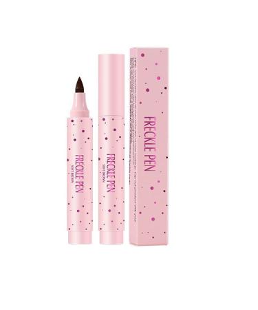 Lovelycat Freckle Pen Colorful Popular Freckle Pen Ultra Natural and Realistic Freckle Long lasting Waterproof and Soft Creating a Natural and Easy Makeup Look (Double)