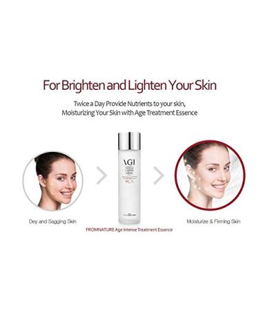 FROM NATURE AGE Intense Treatment Essence 150ml - Wrinkle Repair & Whitening Formula - Buy Online on SooperMarket.com