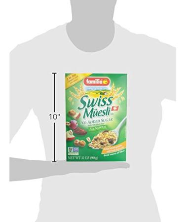 Familia Swiss Muesli Cereal 29oz Box - No Added Sugar (Pack of 1) - Buy Online on SooperMarket.com
