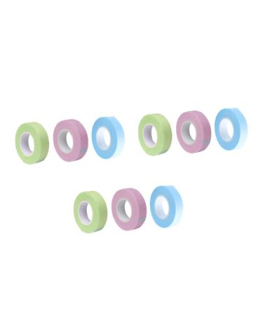 Balacoo 24 Rolls Lash Tape Eyelid Tape Adhesive Eyelash Tapes Micropore Tape for Eyelash Extension Pink Duct Tape Eyelash Grafting Tapes Girl Non-Woven Fabric Sheet microporous