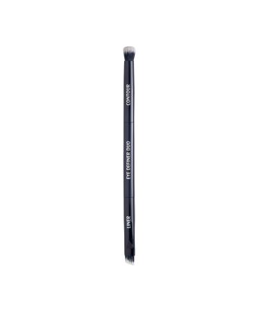 Lune+Aster Eye Definer Duo Brush - Multi-tasking, dual-ended vegan Eye Definer Duo Brush. - allergy tested, cruelty free, dermatologist tested, vegan