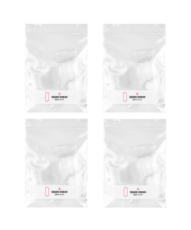 Kiara Sky Gelly Tip Soak Off Nails Refill Packs - Square Shape, Medium Length (Sizes 6-9) - Buy Online on SooperMarket.com