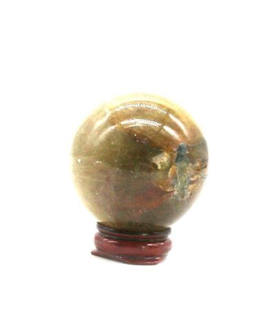 Meditation Gift Natural Crystal Original Stone Hair Crystal Ball Meditation Home (Size : 1pcs)