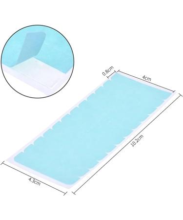 DBOO 96 Pieces Hair Extension Tape Pre-cut Double Sided Adhesive Tapes 4 x 0.8cm Human Hair Extension Tape Tabs for Replacement - Buy Online on SooperMarket.com