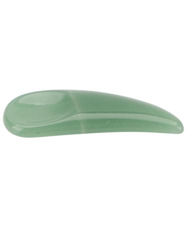 Curved Mini Makeup Eye Cream Spatula Scoop Tool - Gua Sha Tool for Cosmetics (Green) | International Shipping Available - Buy Online on SooperMarket.com