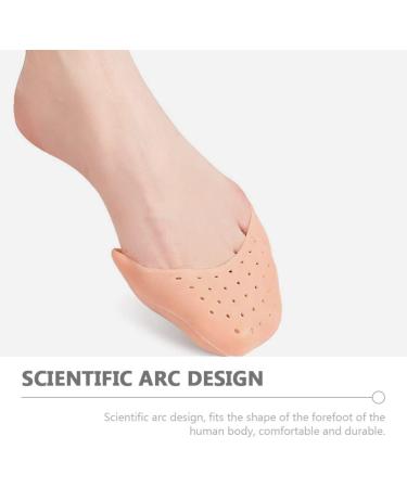 Healvian Shoe Crease Protector - 6Pcs Reusable Silicone Ballet Toe Pads for Women | Toe Protectors for Heels, Pointe Shoes, and Yoga Toes - Buy Online on SooperMarket.com
