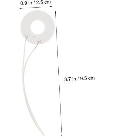 Beavorty 6 Pcs Hair Rollers Electric Appliances Ceramic Coil Hair Cutting Machine Hairdressing Device Part Heating Coil Flat Iron Ceramic Coil Replacement Metal Ceramics White Hair Clipper 9.5X2.5CMx3pcs Whitex3pcs - Buy Online on SooperMarket.com