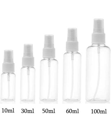 F Fityle 50 Pcs Small Spray Bottles 30ml Empty Perfume Atomizers Travel-Friendly Transparent Bottles for Body Care & Cosmetics - Buy Online on SooperMarket.com