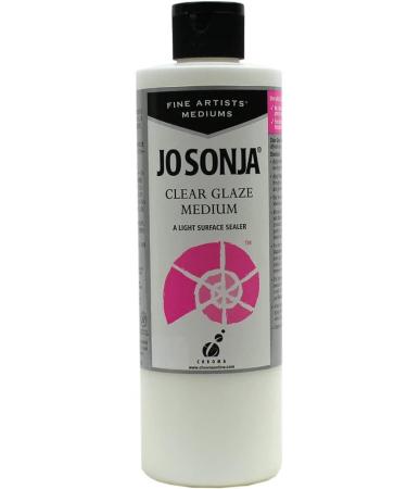 Jo Sonja Clear Glaze Medium - 16oz Bottle