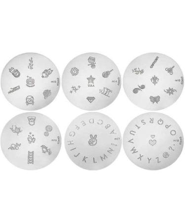 Konad Stamping Stencils M70 - Premium Nail Art Supplies for Creative Designs | International Shipping Available - Buy Online on SooperMarket.com