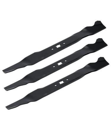 Grasscool 21 inch Mower Mulching Blades for Troy Bilt TB280ES TB240 TB130 TB230 TB210 TB110 TB220 TB320 Cub Cadet MTD 21 '' Deck Replace for 942-0741A 742-0741 742-0741A 942-0741 (3 Pack)