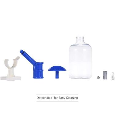 500ml Pet Water Bottle - No Drip Automatic Feeder for Small Animals - Leak Proof, Hanging Dispenser for Dogs, Cats, Rabbits, Hamsters, Hedgehogs - BPA Free, Blue - Buy Online on SooperMarket.com