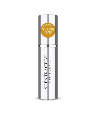 CA Perfume Impression of Paco R. Millionaire For Men Replica Version Fragrance Dupes Concentrated Long Lasting Eau de Parfum Spray Refillable Atomizer Bottle 0.17 Fl Oz/5ml-X1 PACO R. MILLIONAIRE IMPRESSION 0.17 Fl Oz (Pack of 1)