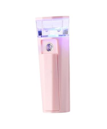 BELLIFFY 1pc Face Steamer Sprayer Portable Humidifiers Facial Mister Spray Face Humidifier for Facials Pink