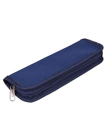 Senmubery Portable Insulin Bag Diabetic Insulin Travel Case Pill Box Aluminum Foil Ice Bag (Navy Blue)