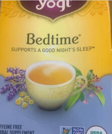 Yogi Tea Organic Bedtime Caffeine Free 16 Tea Bags .85 oz (24 g)