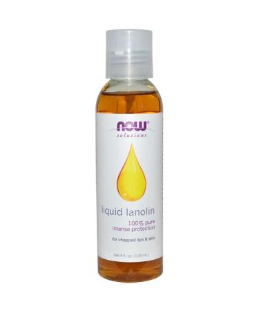 Now Foods Solutions Liquid Lanolin 4 fl oz (118 ml)