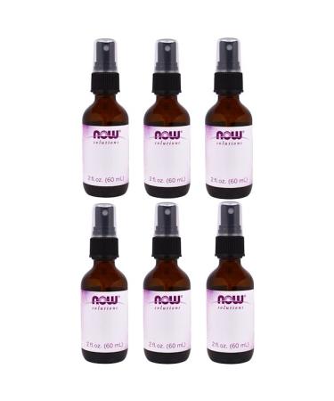 Now Foods Empty 2 fl oz Amber Glass Bottle + Spray Lid Case of 6