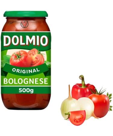 Dolmio Tomato & Cheese Original Smooth Hidden Veg Sauce Jar 500g - Pick Any 3 Your Favourite Sauce Jar - Buy Online on SooperMarket.com