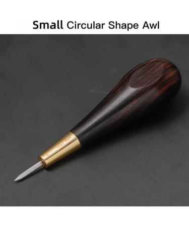 WUTA Diamond Stitching Awl with Ebony Blackwood Handle - Leather Craft Sewing Tool DIY Stitcher Taper 3mm - Handmade Sewing Kit (1pc) - Buy Online on SooperMarket.com