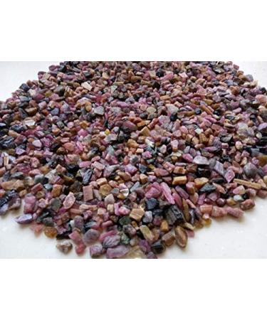 100g Natural Colour Tourmaline Quartz Crystal Stone Specimen Original Home Goods - Buy Online on SooperMarket.com