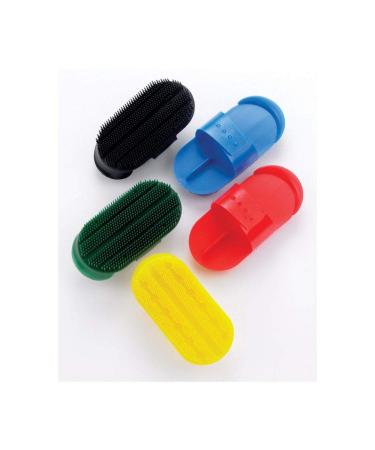 Lincoln Plastic Curry Comb - Horse & Pony Grooming - Green