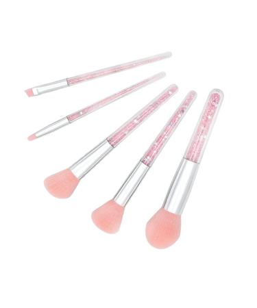 Buy 5 Set Professional Makeup Brushes for Women | Pink Cosmetics Brush Set | International Shipping Available - Buy Online on SooperMarket.com