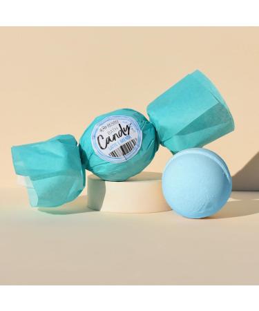 Senso Naturale Milk Chocolate Kids Bath Bomb Set Vegan Natural Paraben-Free Dermatologically Tested. Softening Nourishing Hydrating.Kit of 6 (Milk & Mint Milk & Honey Chocolate) 110g Each - Buy Online on SooperMarket.com