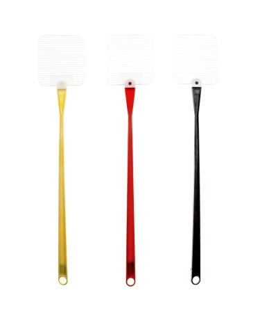 Aeroxon 52091 fly swatter plastic 46cm (random color 3 pieces)