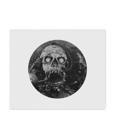 2 x Microfiber Cleaning Cloths "Cybernetic Skull" (LC00025111)