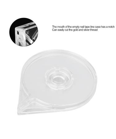 10-Pack Nail Art Stripe Box - Easy Cut Design Tape & Thread Roller Holder for Gold & Silver Nail Accessories - Buy Online on SooperMarket.com