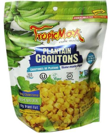 Plantain Crutons by TropicMax 5 oz All natural
