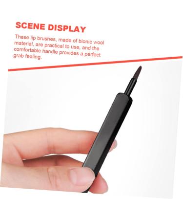 PLAFOPE 3pcs Retractable Lip Brush Cosmetics Brush Lipstick Applicator Makeup Brush Lip Balm Brush Makeup Tool Eyeshadow Applicator Eyeshadow Brush Lipstick Lip Mask Applicator - Buy Online on SooperMarket.com