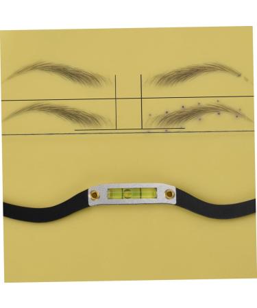 HAPINARY Measuring Ruler 1 Set Arch Embroidery Eyebrow Ruler Makeup Stencil Reusable Eyebrow Template Eyebrow Shaper Balance - Buy Online on SooperMarket.com