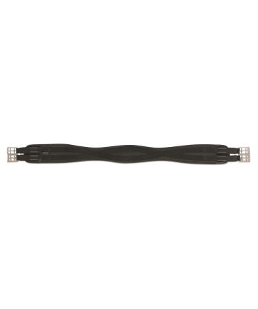 Shires Anti-chafe Elastic Contour Girth - Black Black 46
