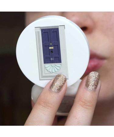 No. 10 Downing Street Door Lip Balm with Mirror - Hydrating & Stylish | International Shipping Available - Buy Online on SooperMarket.com