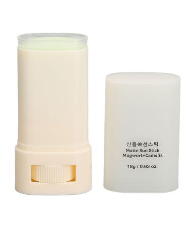 18g Sunblock Stick Matte Moisturizing UV Protection Lightweight Facial Sunscreen Stick for Women