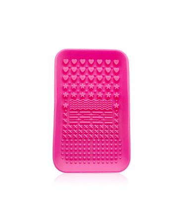 KINGZHUO Makeup Brush Cleaner Pad Cosmetic Brush Cleaning Mat Portable Washing Tool Scrubber Brush Cleansing Pad Makeup Cleaning Mat